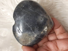 One Large Iolite Heart 3