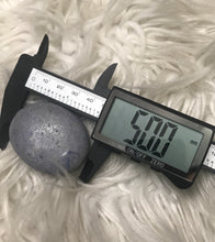 One Blue Dumortierite Palmstone 6