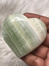 Green Calcite  Heart -3