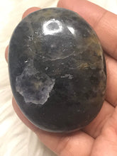 One Large Iolite Palmstone 2