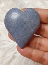 One Blue Dumortierite Heart 8
