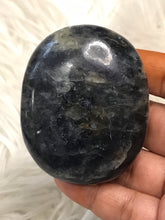 One Large Iolite Palmstone 3