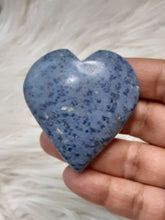 One Blue Dumortierite Heart 15