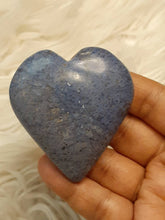 One Blue Dumortierite Heart 16