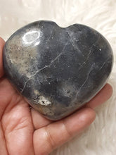 One Large Iolite Heart 3