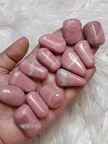 One Rare Thulite Large Tumble - lot 3