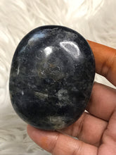 One Large Iolite Palmstone 3