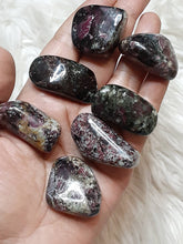 One Rare Extra Large Eudialyte Tumble lot 3