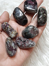 One Rare Extra Large Eudialyte Tumble lot 3