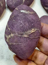 One Purpurite Palmstone From Brazil 3
