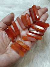 One Red Carnelian Point around 1.25 inches