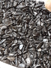Black Tourmaline Chips -One ounce