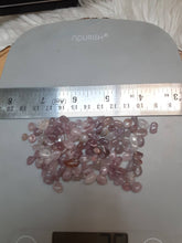 Purple Rose Quartz chips-One Ounce