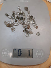 Black Rutile Quartz Chips-One Ounce