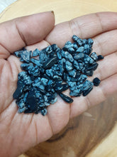 Snowflake Obsidian chips-One Ounce