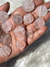 One Rose Quartz Moon Face