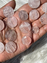 One Rose Quartz Moon Face