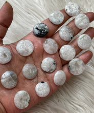 One Rainbow Moonstone Moon Face