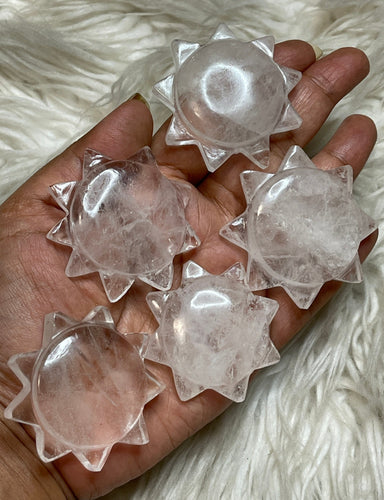 One Clear Quartz Sun