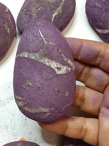 Purpurite Palmstone From Brazil 2