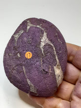 One Purpurite Palmstone From Brazil 7