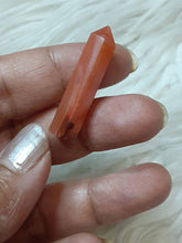One Red Carnelian Point around 1.25 inches