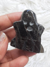 One black tourmaline Ghost around 1.75 inch Tall