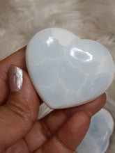 One Owyhee Blue Opal Heart