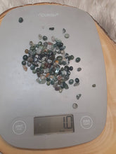 Moss agate Chips -One ounce