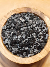 Snowflake Obsidian chips-One Ounce