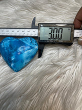 Large Blue Aura Agate With Druzies 5