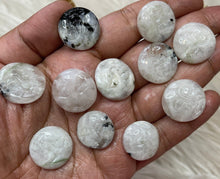 One Rainbow Moonstone Moon Face