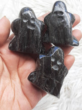 One black tourmaline Ghost around 1.75 inch Tall
