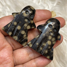 One variolite jasper ghost 1.3 inch Tall