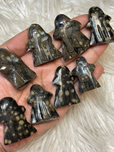 One variolite jasper ghost 1.3 inch Tall