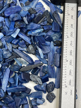 Kyanite blades Tumbled Chips - One Ounce