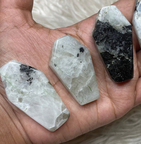 Rainbow Moonstone Coffin