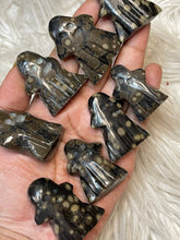 One variolite jasper ghost 1.3 inch Tall