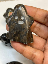 One variolite jasper ghost 2 inch Tall