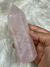 Pink Rose quartz point 2