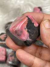 Large Rhodonite Tumbled Stone  - One single tumble