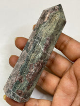 Green Flower Agate Point 2