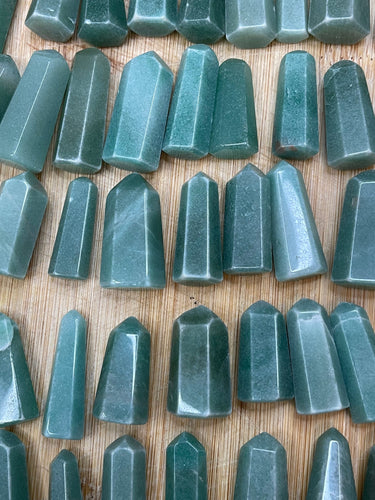 One Green Aventurine Point From Brazil