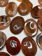 Red carnelian thumbstone 100% natural