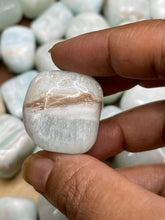 One Large Blue Carribean Calcite Tumble