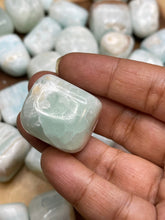 One Large Blue Carribean Calcite Tumble