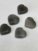 One Grey Aventurine Heart