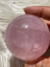 Star Rose Quartz Crystal Sphere 3