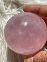 Star Rose Quartz Crystal Sphere 3