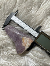 Purple Anhydride Freeform With Epidote & Orange calcite 3